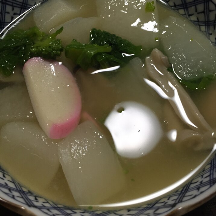 大根としめじの煮物